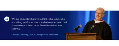 Quotations example from admissions.duke.edu