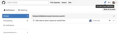 Notifications example from github.com