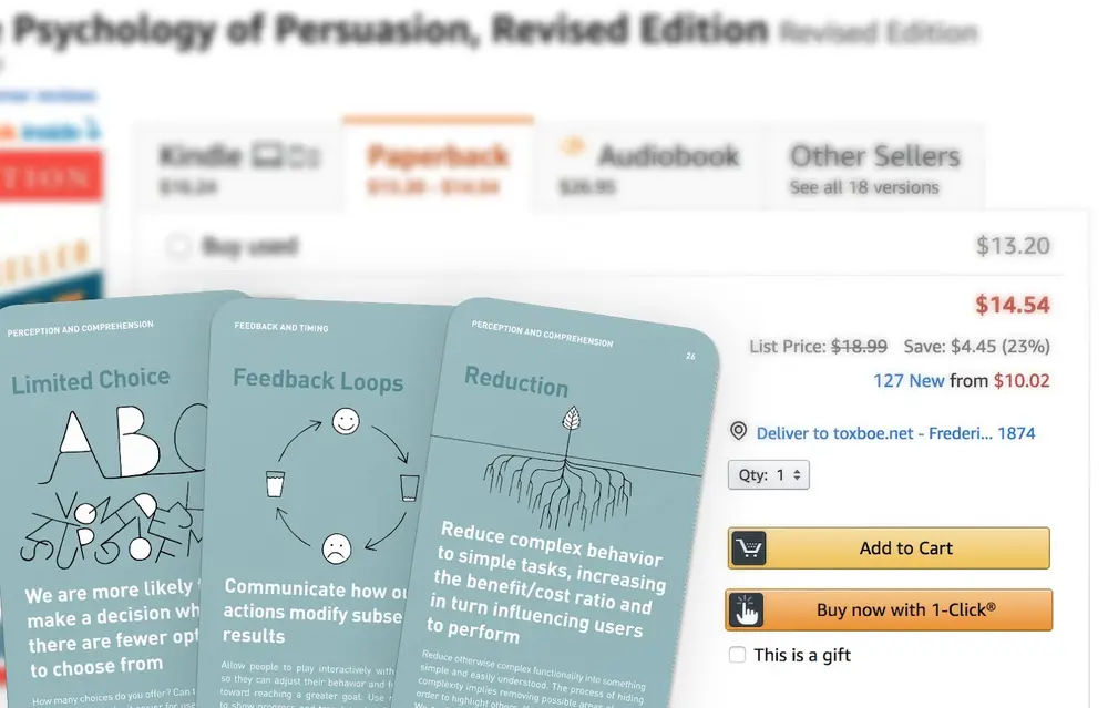 One-click shopping at Amazon