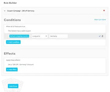 Rule Builder example from help.talon.one