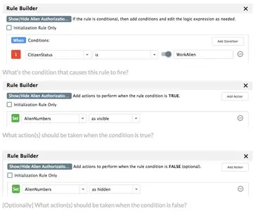Rule Builder example from blog.frevvo.com