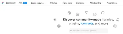 Feature Announcement example from figma.com