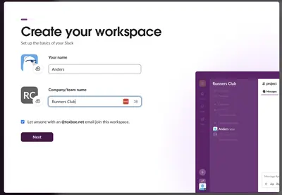Smart Prefill example from slack.com