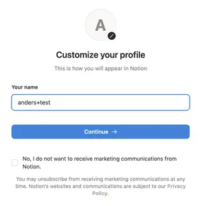 Smart Prefill example from notion.com
