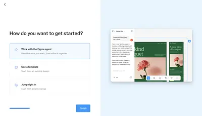 Personalization Form example from figma.com