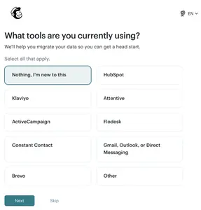 Data Import example from mailchimp.com