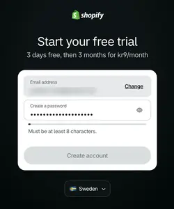 Paywall example from shopify.com