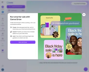 Feature Spotlight example from canva.com