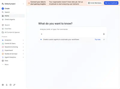 Suggested Action example from amplitude.com