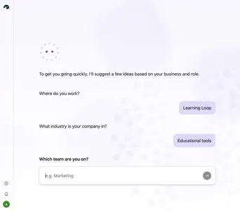Personalization Form example from airtable.com