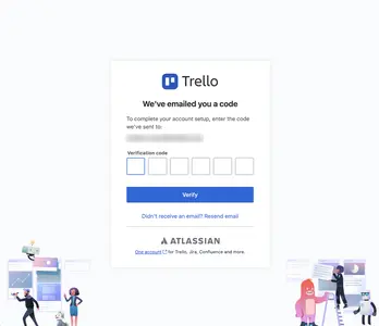 Magic Login Link example from trello.com