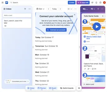 Connected Accounts example from trello.com