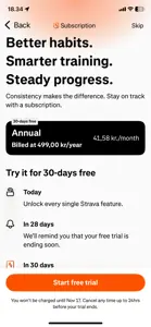 Framing example from strava.com