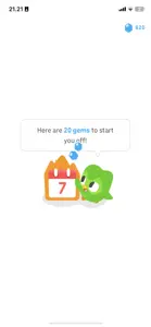 Reciprocation example from duolingo.com