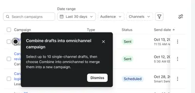 Feature Spotlight example from klaviyo.com