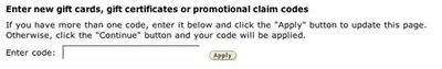 Coupon example