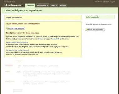 Blank Slate example from beanstalkapp.com