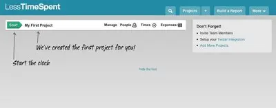 Blank Slate example