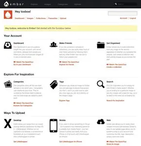 Lists example from emberapp.com