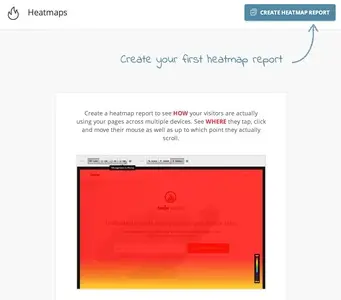 Blank Slate example from insights.hotjar.com