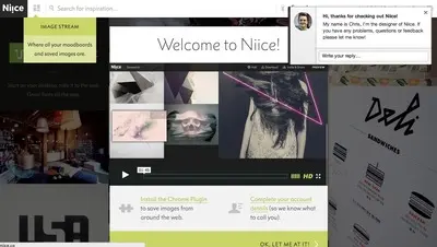 Blank Slate example from niice.co