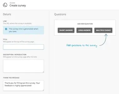 Forms example from insights.hotjar.com