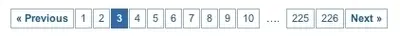Pagination example