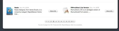 Pagination example from realmacsoftware.com