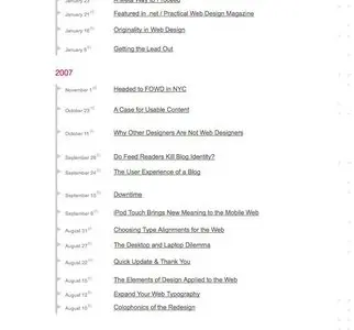 Archive example from astheria.com