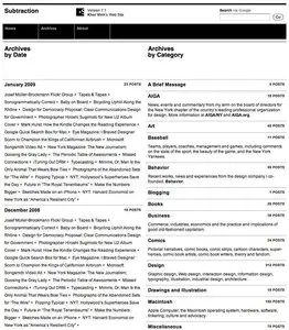 Archive example from subtraction.com