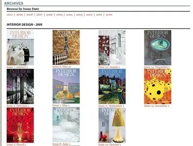 Archive example from interiordesign.net