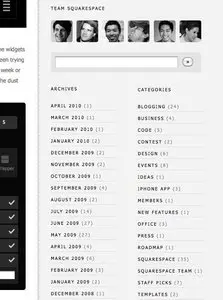Archive example from blog.squarespace.com