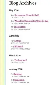 Archive example from cutandtaste.com