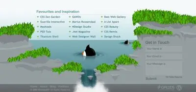 Fat Footer example from branded07.com