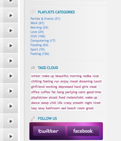 Screenshot of playlistnow.fm