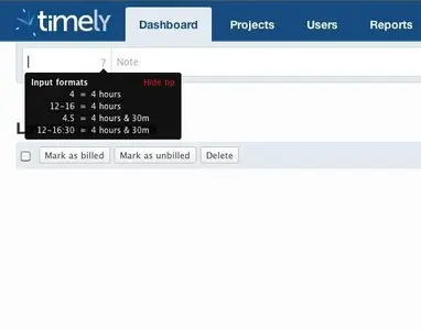 Inline Help Box example from timelyapp.com