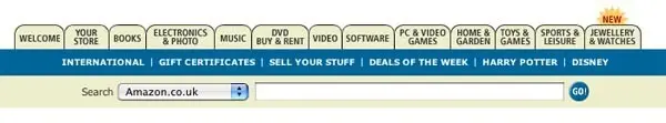 Navigation Tabs example