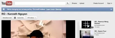 Inline Help Box example from youtube.com