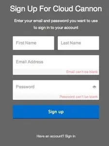 Inline Help Box example