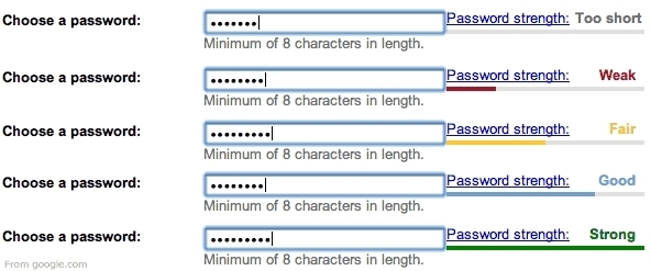 Password Strength Meter Design Pattern Example 2 Of 6