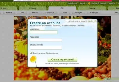 Lazy Registration example from picnik.com