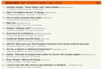 Vote To Promote example from news.ycombinator.com