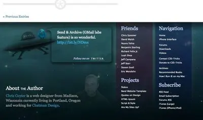 Fat Footer example from css-tricks.com