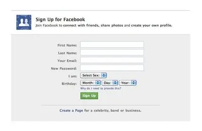 Account Registration example