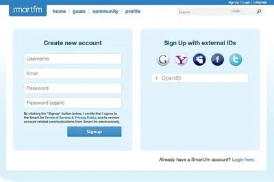 Account Registration example