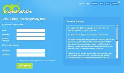 Account Registration example