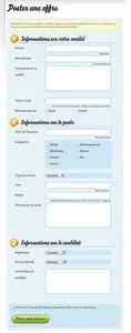 Account Registration example from remixjobs.com