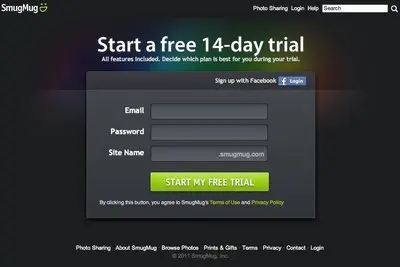 Account Registration example