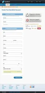 Account Registration example
