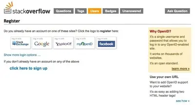 Account Registration example from stackoverflow.com